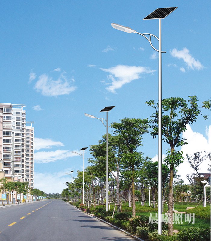 縣市道路8米太陽(yáng)能路燈