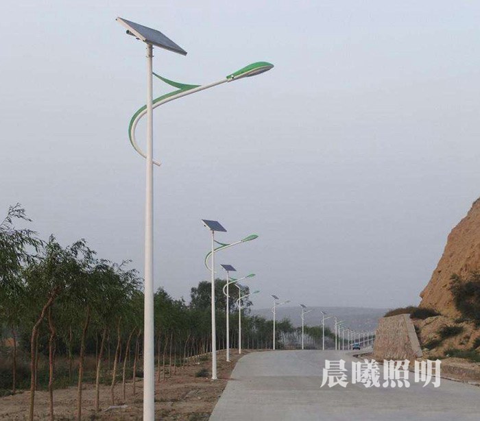 鄉(xiāng)鎮(zhèn)道路8米太陽(yáng)能路燈