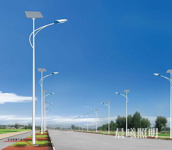 鄉(xiāng)鎮(zhèn)道路8米太陽(yáng)能路燈